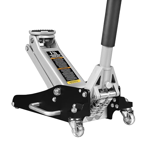Torin TAM815016L Hydraulic Low Profile Aluminum and Steel Racing Floor ...