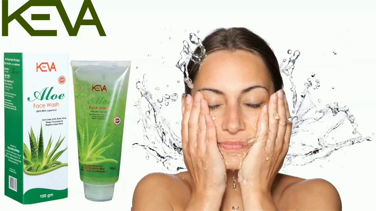 keva aloe vera face wash