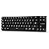 Mechanical Keyboard Gaming Keyboard GATERON Brown Switch Wired Backlit Mechanical Mini design (60%) 68 Keys Keyboard Black Magicforce by Qisan