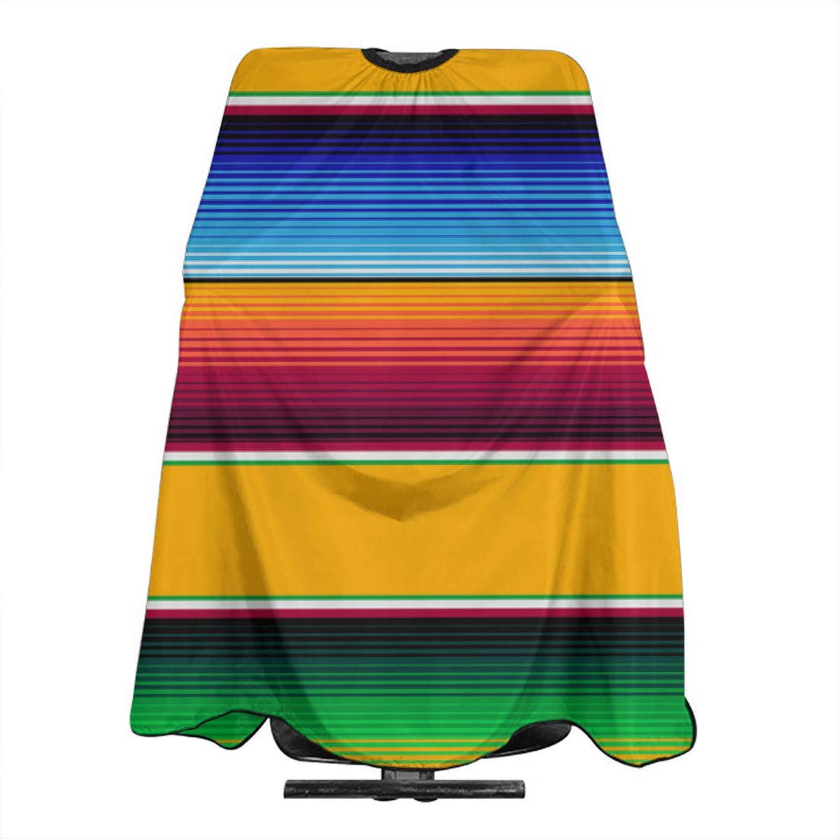 Amazon Com Traditional Mexican Serape In Yellow Multi Haircut Hairdressing Cape Cloth Apron Hair Styling Hairdresser Cape Barber Salon Beauty