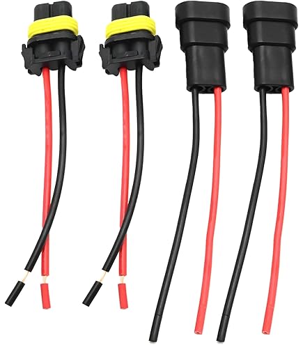 Fog Light Connector 880 Fog Light Wiring Harness Pigtail – Female Socket Plug Connector Extension Wire Fog Light Socket - Foto 7