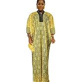 HD Women's African Style Bubu Dress Nigerian Luxury Lace Gown One Size