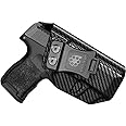 Amberide IWB & OWB KYDEX Holster Fit: Sig Sauer P365 / P365 SAS / P365X Pistol, Inside Outside Waistband Concealed Carry Holster, Adjustable Cant & 'Posi-Click' Retention, USA Made by Amberide