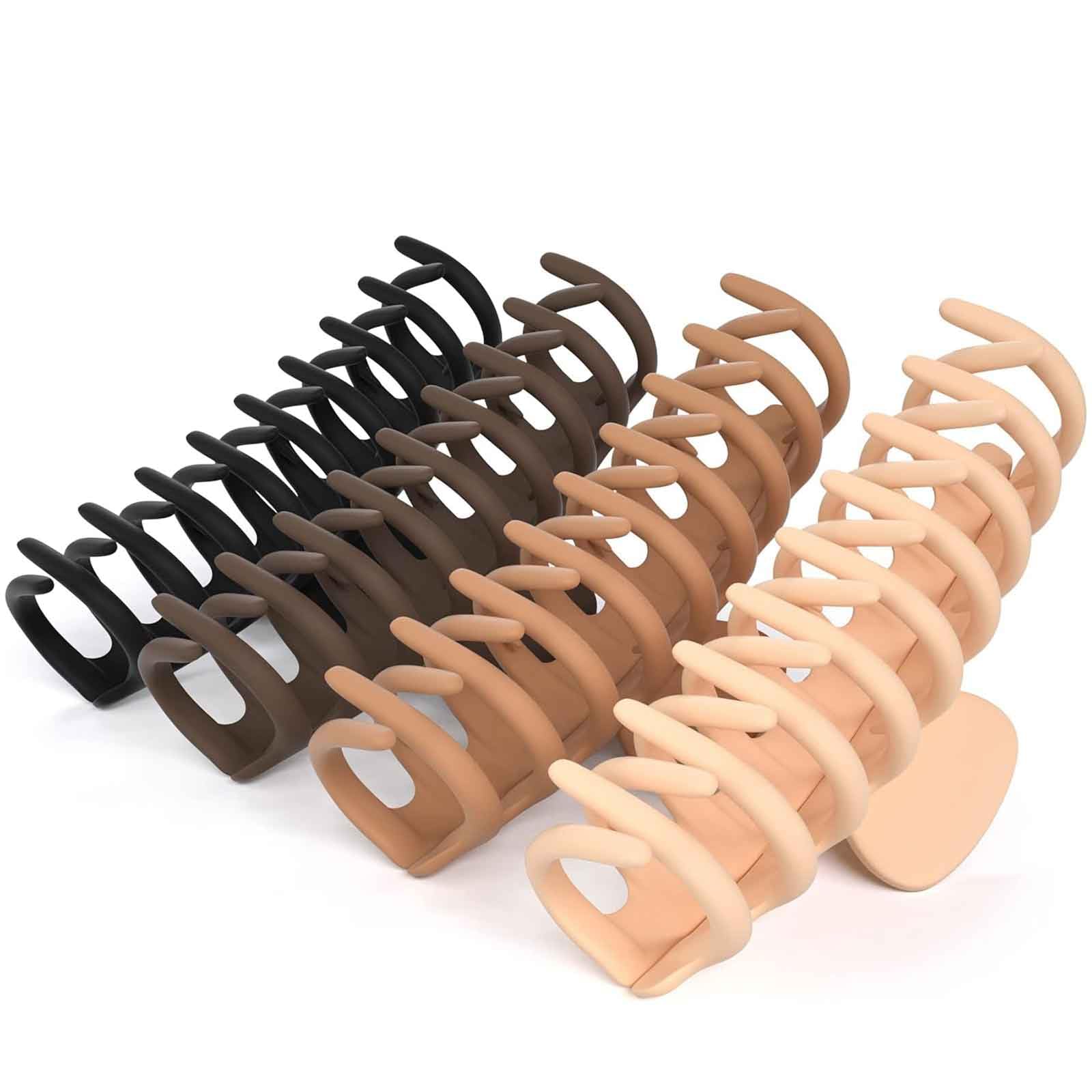 4 Pack Hair Clips Women,large claw clips for thick hair Extra Large For Thick Hair, Hair Claw Clips For Women Thick Hair