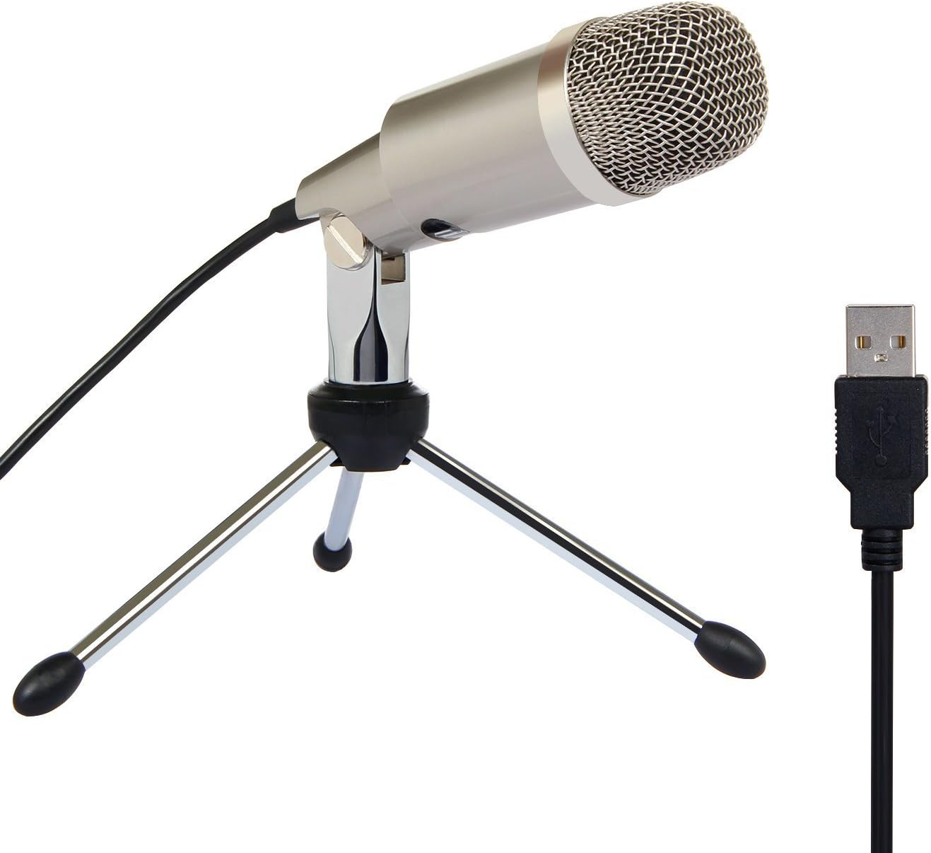 Microphones À Condensateur USB Professionnels Pour Ordinateur Portable Streaming, Jeux, Chant, Enregistrement, Microphones De Studio YouTube Du 14,15 € | DHgate