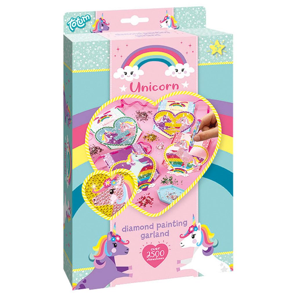 Totum Unicorn Diamond Painting Garland Kit