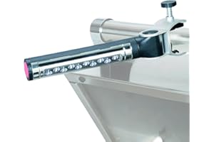 LIGHTACCENTS BBQ Grill Light - Aluminum, Adjustable, Battery Operated, Clamp On - Compatible with Most Grills - Essential BBQ