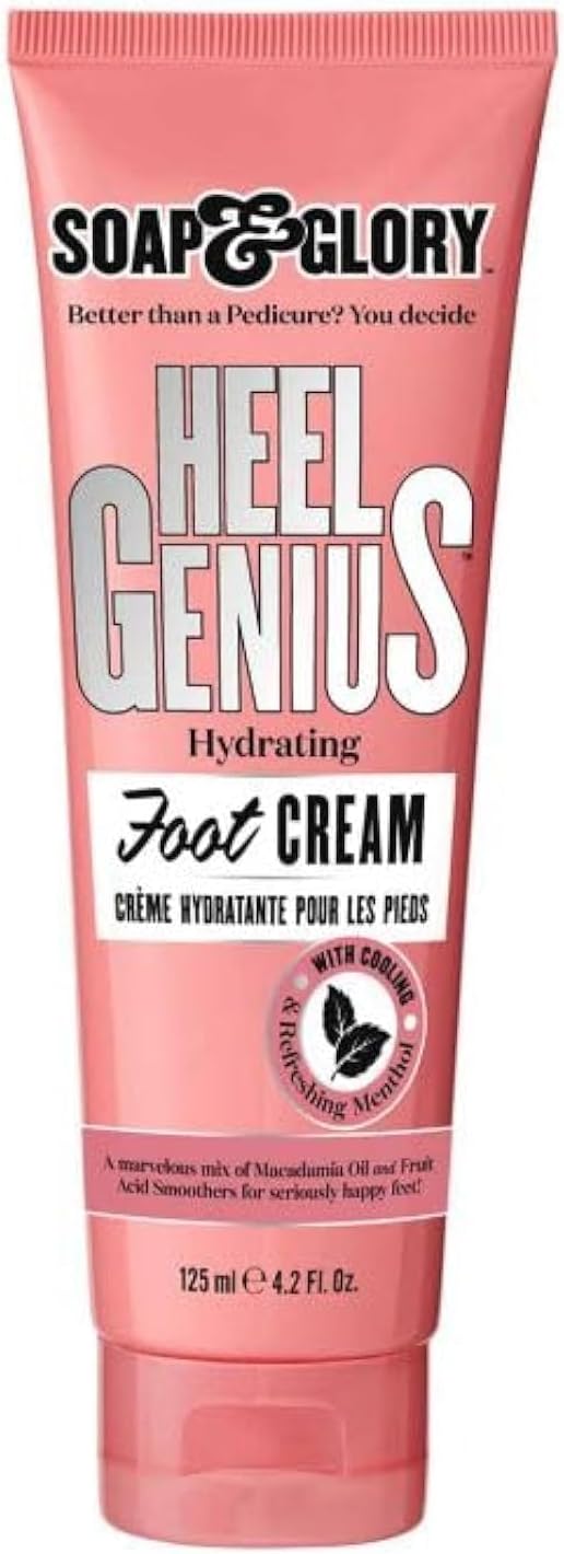 Soap & Glory Heel Genius Moisturising Heel Cream 125ml - Foot Cream for Rough