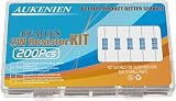 AUKENIEN 2W Resistor Kit 40 Values 200pcs Metal Film 1 Ohm to 1M Ohm RoHS view 5