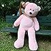 WOWMAX 4 Foot Pink Giant Huge Teddy Bear Cuddly Stuffed Plush Animals Teddy Bear Toy Doll 47