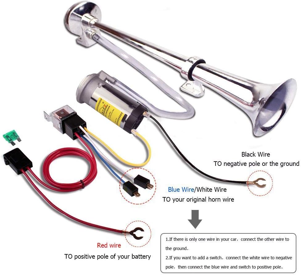 GAMPRO 12V 150db Air Horn - Image 3