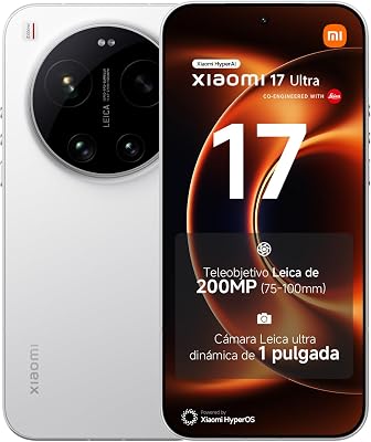 17 Ultra Smartphone de 16+512GB Blanco Teleobjetivo Leica de 200 MP