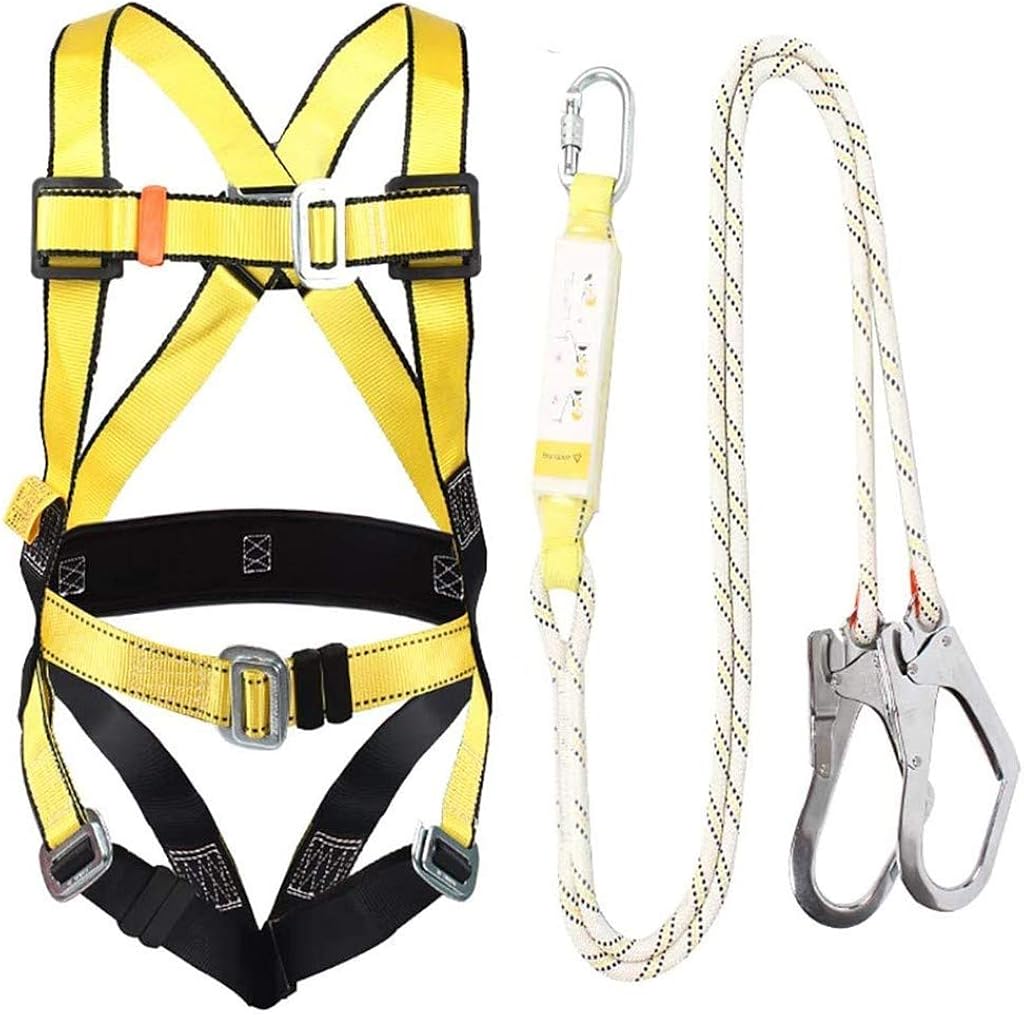 Fallschutz Sicherheitsseil Mit Karabiner - Absturzsicherung Für Klettern & Bergsteigen