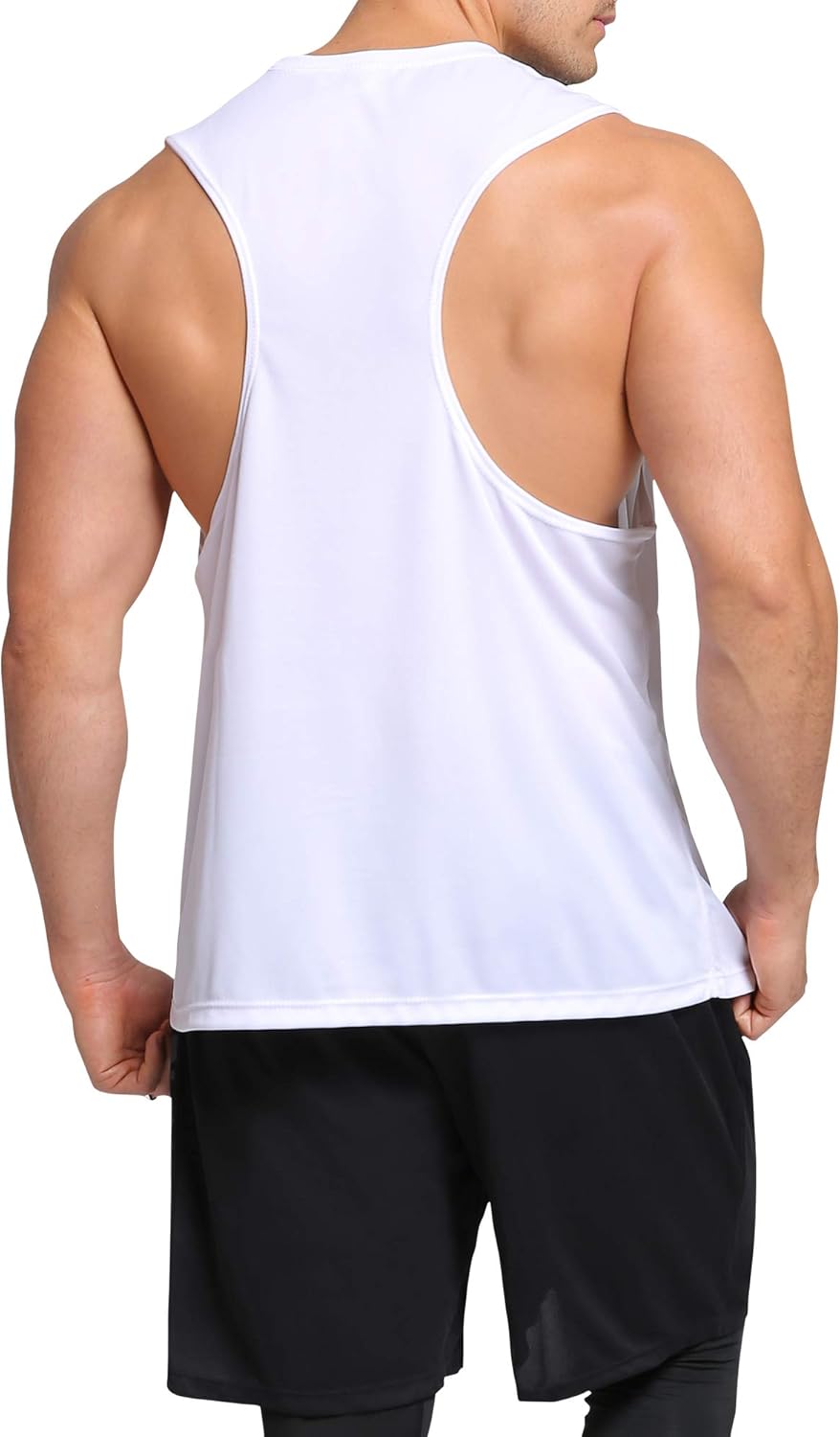 Neleus Men's 3 Pack Workout Tank Top Sleeveless Gym Shirt: Clothing