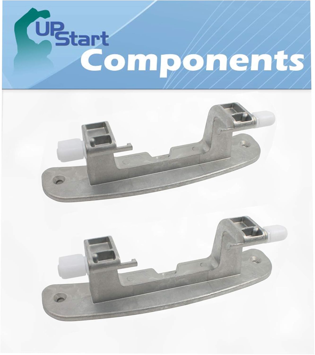 2 Pack 134550800 Washer Door Hinge Replacement for Frigidaire Fffw5000qw0, Frigidaire Fafw3801lw3, Frigidaire Atf6000fs1, Frigidaire Fffs5115pw0, Frigidaire Atf8000fs1, Frigidaire Atf6700fs1