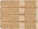 Utopia Towels 700 GSM Cotton 27-Inch-by-54-Inch Bath Towel Set, Set of 4, Beige