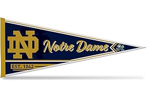 Rico Industries NCAA Classic 12" x 30" Felt Wall Décor Pennant - Great for Home/Bed Room/Man Cave Décor