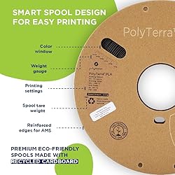 Polymaker Matte PLA Filament Matte Fossil Grey