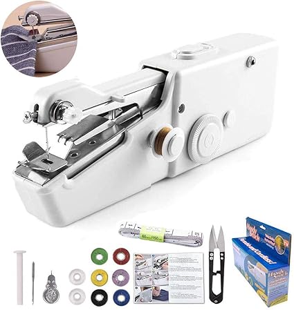 Amazon Com Handheld Sewing Machine Yibaision Portable Mini