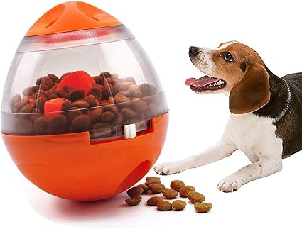 Amazon Co Jp 犬用 おやつボール 餌入れ食器 調節可能 ワンちゃん 犬用おもちゃ タンブラーインタラクティブ 早食い防止 ストレス解消 小 中 大型犬最適 ペット食器 オレンジ 家電 カメラ