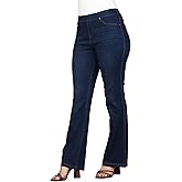 Lildy Women’s Flare Jean Jeggings, Stretchable Cotton Blend Material