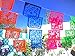 Muunek Cinco de Mayo Fiesta Papel Picado Plastic Banner 18ft Mexican Party Decoration
