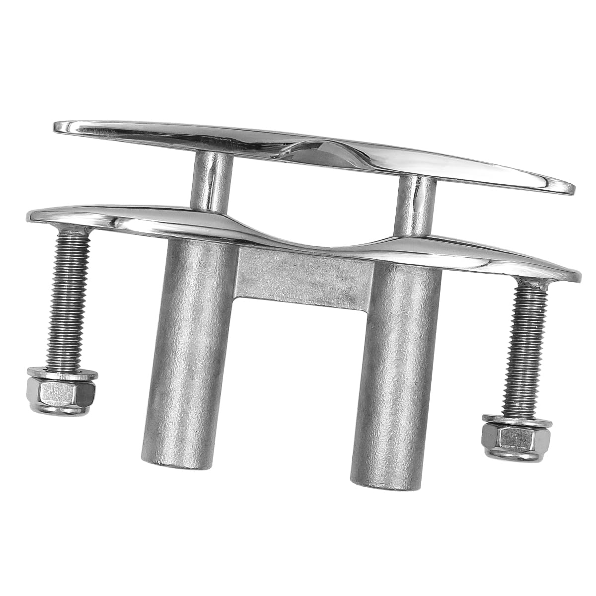 ZONADAH 5 Inches Boat Lifting Cleats 316 Stainless Steel Boat Pull Up Cleat Marine Yacht Pop Up Flush Mount Lift Cleat for Fixing Yacht Boats Accessories