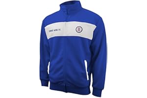 Icon Sports Official Club Deportivo Social y Cultural - Cruz Azul Soccer Track Jacket - Unisex Adult