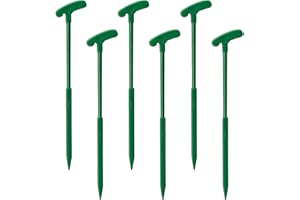 ROYER CORPORATION Royer - Golf Coffee and Cocktail Stirrers, Reusable Plastic Drink Sticks, Use as a Garnish, Mixers,Party, Clubhouse and Golf Outing Decorations - 6 inch, 24 Swizzle Sticks | GREEN