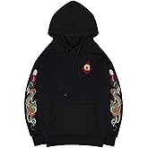 Niepce Inc Novelty Graphic Embroidered Hoodies for Men