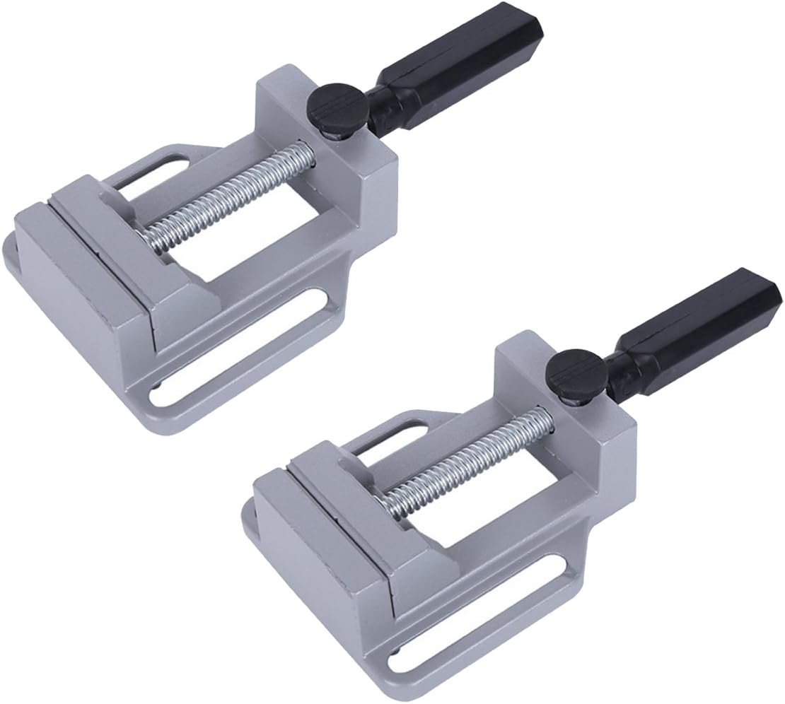 Set of 2 NUZAMAS Aluminum Table Flat Vise 68mm Jaw Press Engraving