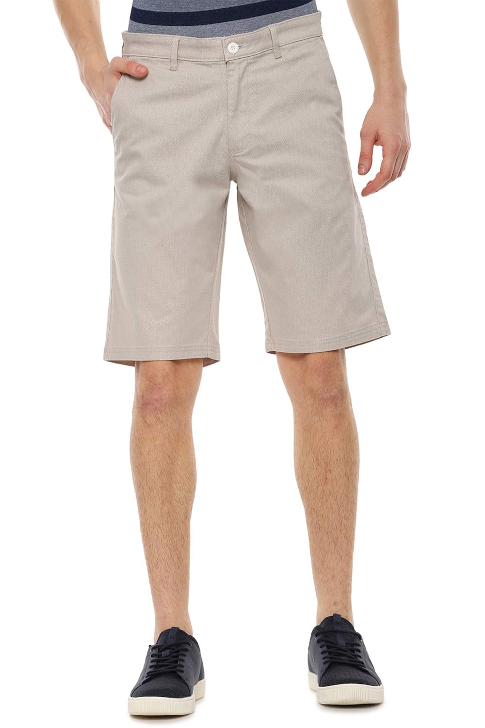 Buy Van Heusen Men's Regular Fit Cotton Shorts at Amazon.in