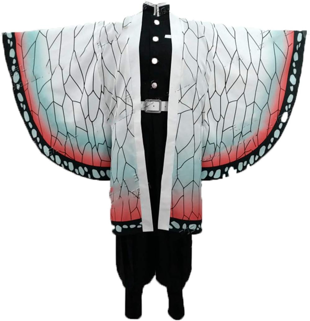 WOSHOW Demon Slayer: Kimetsu no Yaiba Shinobu Kochou Cosplay Costume Adult Kimono Female Custom Made