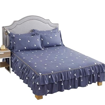 Luxury 3-Piece Bedding Set with Ruffle-Pleated Bed Costa Rica Ubuy