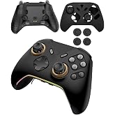 for FLYDIGI Vader 5 Pro Controller Case &ndash; Premium Silicone Protective Skin Cover, Non-Slip Grip Shockproof Anti-Scratch Full Body Sleeve for Vader 5 Pro Gamepad,Black