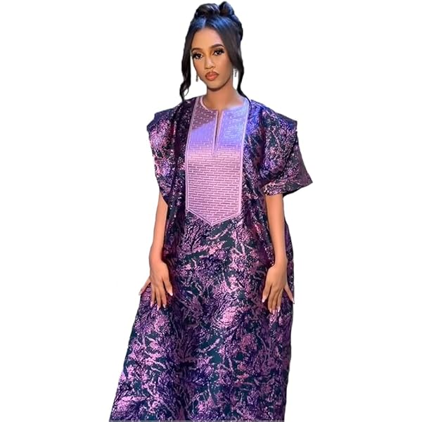 Amazon.com: HD Green Lace African Bubu Dress Batwing Sleeves V Neck  Nigerian Woman Caftan Gown : Clothing, Shoes & Jewelry