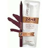 PERSONA 24HR Plum Waterproof Eyeliner Pencil, Creamy &amp; Sharpenable | Smudgeable for lash line and waterline, all-day to all-night wear, vegan, cruelty-free, paraben-free, made in USA