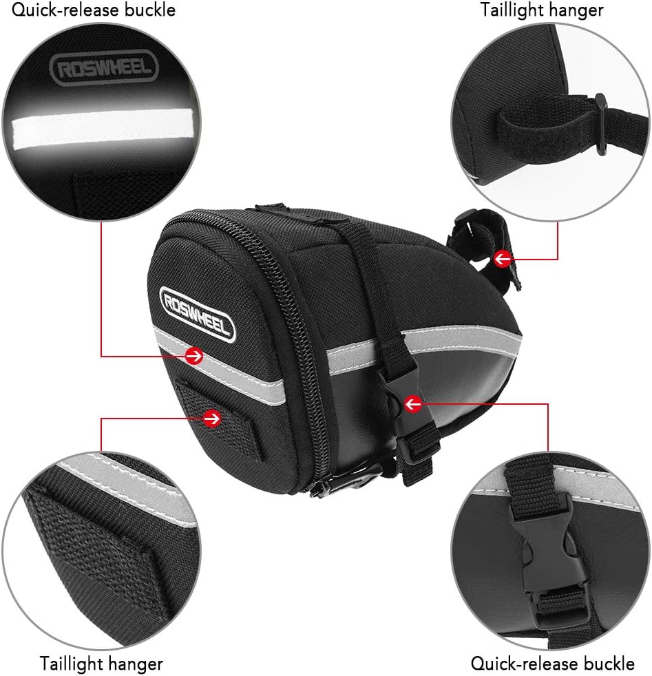 Lixada Bike Repair Tool Kits Bicycle Saddle Bag Cycling Seat Pack 14 in 1 Multi Function Repair Tool Kit (16 in 1 Multi Function Repair Tool) : Sports & Outdoors
