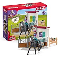 Schleich Horse Box with Lisa & Storm