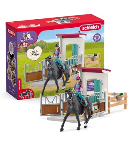 Schleich Hannah et Cayenne - Horse Club Schleich - Le Paturon