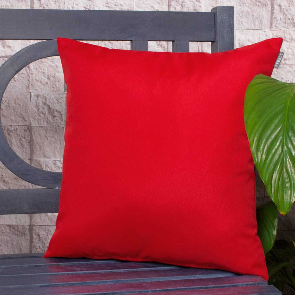43cm Pink Fibre Filled Decorative Water Resistant Scatter Cushions For Garden Chair Or Patio Furniture Bench Sofa 4 Pack Bean Bag Bazaar Outdoor Cushion Chairs