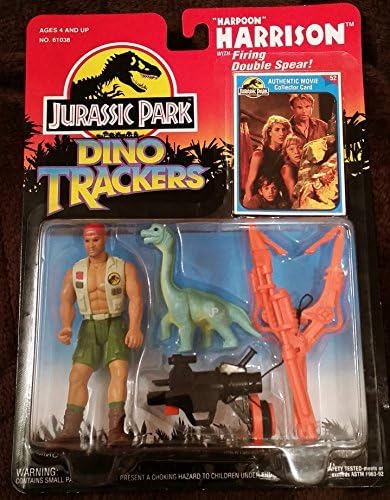 Jurrassic Park 1993 Jurassic Park Dino Trackers Harpoon Harrison