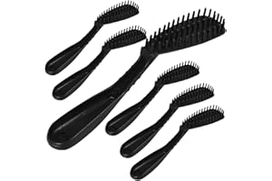 LALAFINA 12pcs Hair Dying Brushes Hair Coloring Comb Color Tint Applicator Highlight Balayage Brush for Home Solon Diy Hairdressing