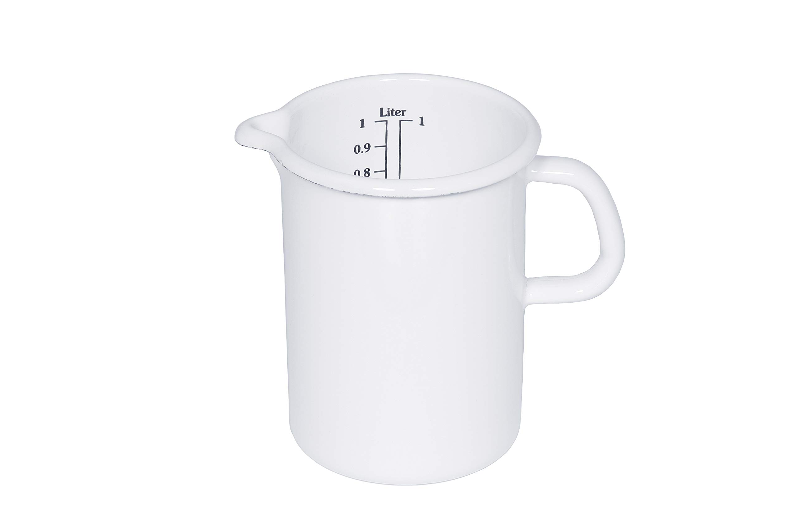 Riess Classic - White Measuring Vessel, Diameter-9 cm White