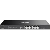 Omada 16-Port 2.5G PoE Switch, 240W(SG3218XP-M2) | 4-Port PoE++ &amp; 12-Port PoE+, 2 SFP+, Omada SDN Integrated, IPv6, Static Routing, L2/L3/L4 QoS, IGMP &amp; LAG