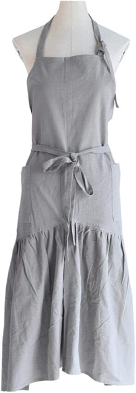 Amazon キッチンクッキング 围裙 調節可能なよだれかけ 広いポケット付きの妖精のスカート キッチンでバーベキューの絵を描くために使用され 野外活動 Color B エプロン オンライン通販