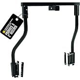 Stromberg Carlson CC-275 Trailer Tongue Cargo Bike Bunk - Adjustable Trailer Tongue Rack for RVs, Supports Up to 100 lbs, Fits RV Approved 2" Receiver Bike Racks, 14" -55" A-Frame Mounting Width Range