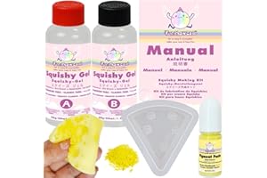 Taba Squishy Cheese Kit Gel+Silicone Mold+Pigment+Sprinkles