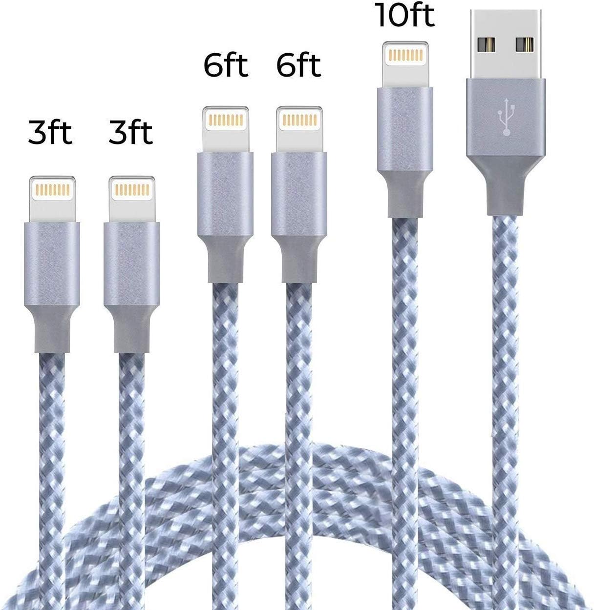 Cable USB Braided Cord Charger