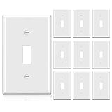 BESTTEN 10 Pack 1-Gang Toggle Wall